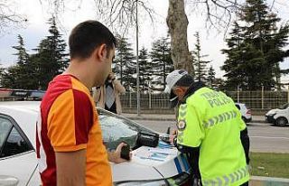 Kahramanmaraş’ta kırmızı ışık denetimi