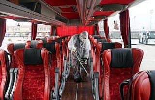 Kahramanmaraş’ta ulaşıma dezenfekte