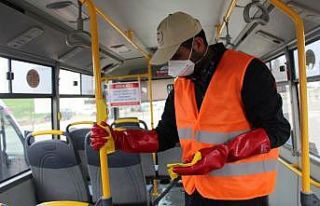 Kahta’da toplu kullanım alanları dezenfekte ediliyor