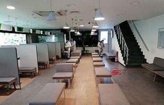 Kamu binaları ve bankalar dezenfekte edildi