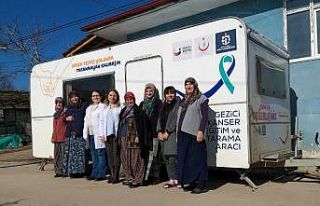 Kandıra’da 3 bin 133 kişiye kanser taraması yapıldı