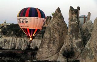 Kapadokya’da balon turları korona virüse karşı...