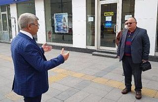 Karabük’te Vali cadde cadde gezerek yaşlı denetiminde...