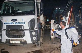 Karacabey Belediyesi’nden koronavirüs ile örnek...