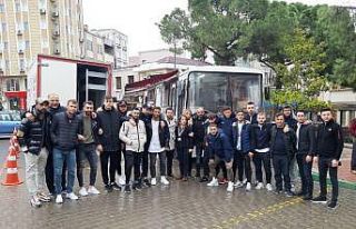 Karacabey Belediyespor’dan kan bağışına destek