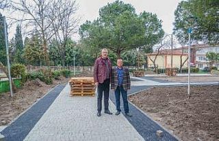 Karacabey’de park, bahçe ve refüjlerde bakım...