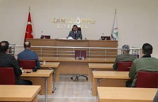 Karaköprü’de korona virüsüne karşı toplantı...
