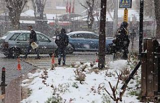 Karaman, Mart ayında beyaza büründü