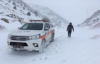 Karaman’da kayıp şahıs için arama kurtarma çalışması...