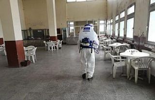 Kars’ta dezenfekte çalışmaları sürüyor