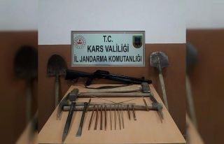 Kars’ta jandarma definecilere göz açtırmıyor