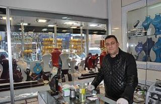 Kars’taki kuyumculardan ‘Koronavirüs’ tedbiri