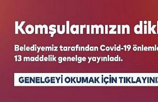 Kartal Belediyesi, Covid-19 önlemleri kapsamında...