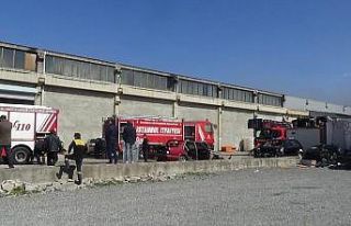 Kartal’da korkutan atölye yangını