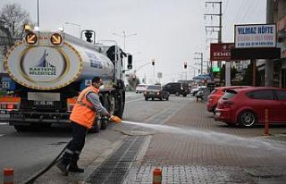 Kartepe’de Küçük Sanayi Sitesi de dezenfekte...
