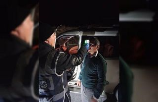 Kastamonu girişlerinde ateş ölçer ile kontroller...