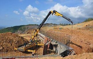 Katı atık tesisi inşaatının yüzde 70’i tamamlandı