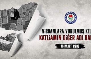 Katliâmın diğer adı Halepçe