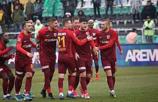 Kayserispor en fazla golü ikinci yarılarda buldu