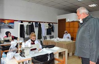 Kdz. Ereğli belediyesi maske üretimini hızlandırdı