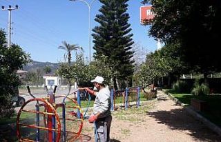 Kemer’de dezenfekte çalışmaları devam ediyor