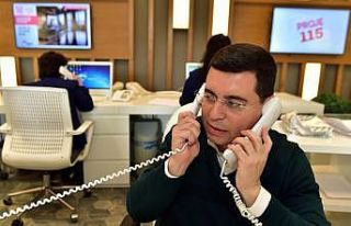 Kepez Belediyesi vatandaşların talepleri için personel...