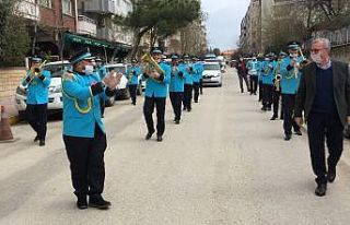 Keşan Belediye Bandosundan ‘Evde Kal’ konseri