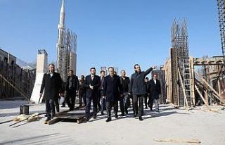 Kestel otopark ve pazar alanında hummalı çalışma