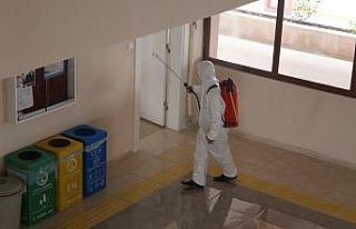 Kilis’te dezenfekte çalışmaları sürüyor