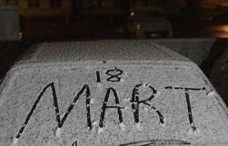 Kırıkkale Mart ayında beyaza büründü