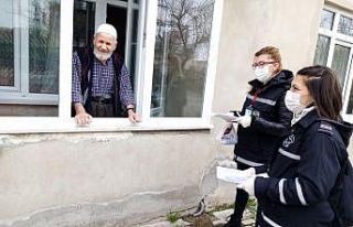 Kırklareli’de bin 400 görevli evde kalanların...