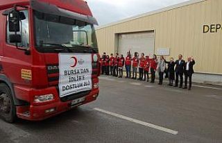 Kızılay’dan İdlib’e yardım konvoyu