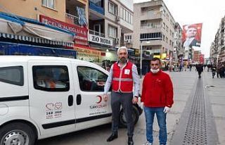 Kızılay’dan ihtiyaç sahiplerine yardım