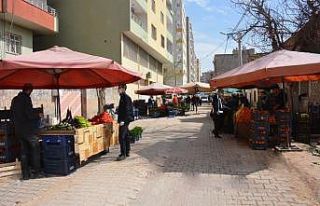 Kızıltepe esnafından korana virüs önlemi