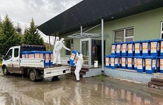 Kocaeli’de atık eldiven ve maskeler için özel...