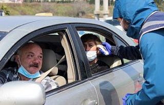 Kocaeli’ye girişlerde korona virüs denetimleri...