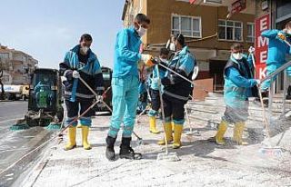 Kocasinan Belediyesi’nden dezenfekte çalışması