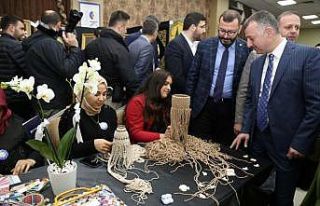 KOMEK Kartepe sergisi açıldı