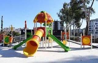 Konyaaltı Gürsu mahallesine engelli dostu park