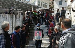 Kore gazisine askeri törenle sessiz veda