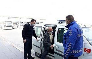 Kore gazisine zabıtadan destek