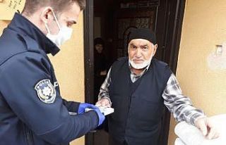 Kore Gazisi’nin yardımına polis yetişti