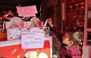 ’Korona ile mücadelede bizde varız’ dedi, kolonyalı...