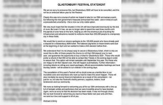 Korona virüs dünyaca ünlü açık hava festivalini...