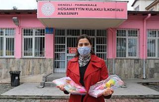 Korona virüs eğitim aşkını engelleyemedi