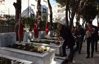 Korona virüs nedeniyle şehitliklerde sade tören