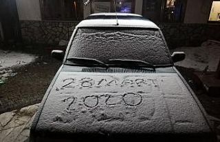 Korona virüs tedbirleri kapsamında kapatılan Uludağ’da...