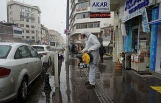 Korona virüse karşı dezenfeksiyon çalışmaları...