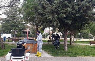 Korona virüsle mücadelede 70 ton dezenfektan kullanıldı