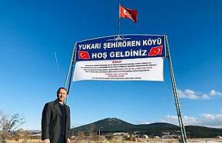 Köy muhtarından 14 günlük karantina tedbiri